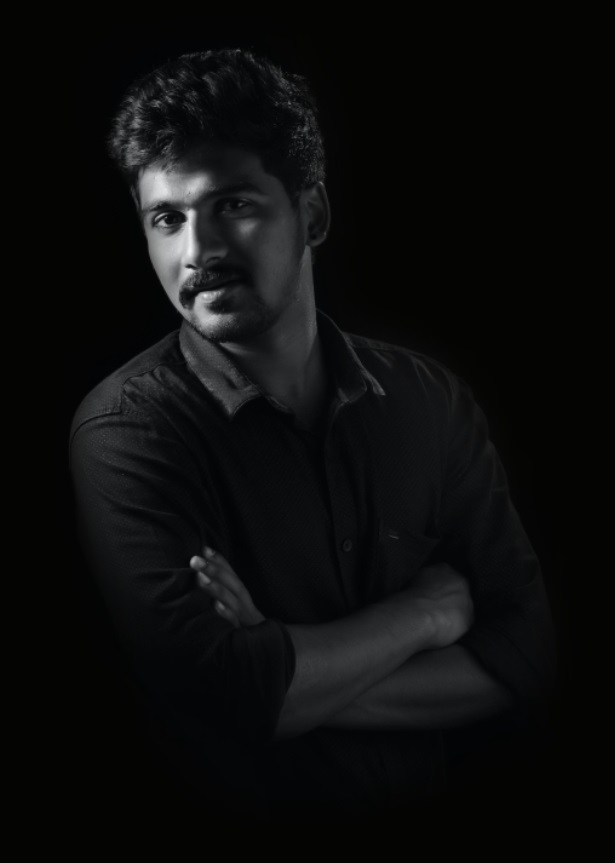 business man with black shirt